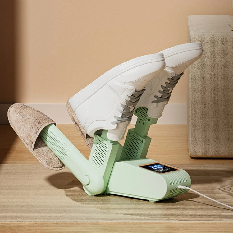 UV Antibacterial LED Touch Intelligent Constant Temperature Shoe Dryer, Spec: EU Plug(White) by bashfashion