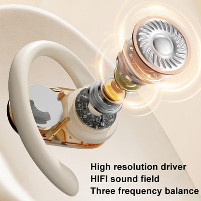 Bone Conduction Wireless Noise Reduction On-Ear Bluetooth Earphones(Black) by bashfashion