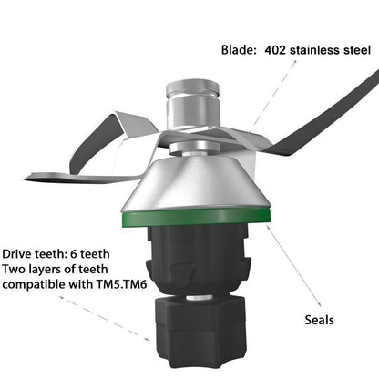 For Thermomix TM5 / TM6 Blade Replacement Knife by bashfashion