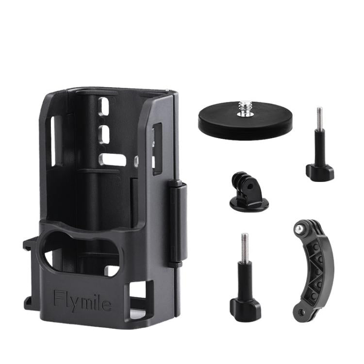 6pcs /Set For DJI Osmo Pocket 3 Flymile Magnetic Bracket Fixed Base Back Clip Adapter Bezel Accessories by Flymile