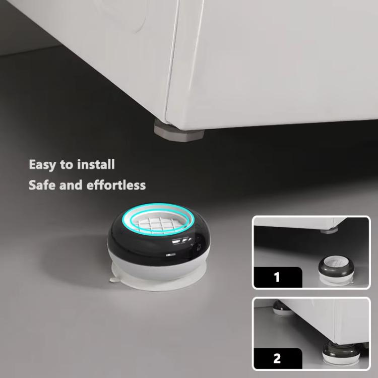 4pcs /Set Washing Machine Foot Pads Heightened Base for Refrigerators Furniture(White) by bashfashion