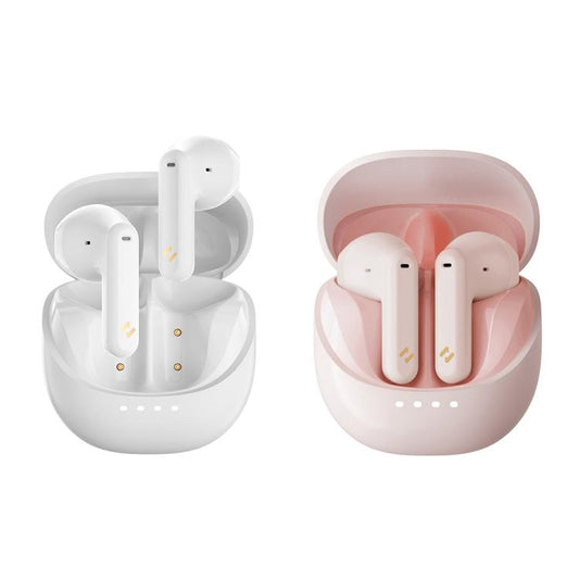Havit E9 Semi-In-Ear ENC Noise Reduction Wireless Bluetooth Earphones, Color: Pink-Standard Edition by Havit