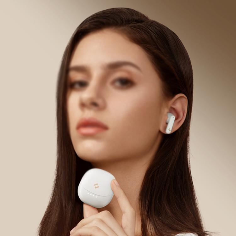 Havit E9 Semi-In-Ear ENC Noise Reduction Wireless Bluetooth Earphones, Color: White-Flagship Edition by Havit