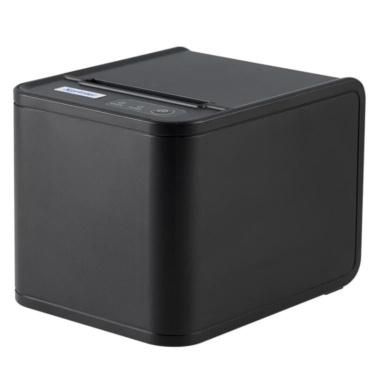 Xprinter XP-80T 80mm QR Code Supermarket Receipt Label Thermal Printer, Spec: USB+Lan(UK Plug) by Xprinter