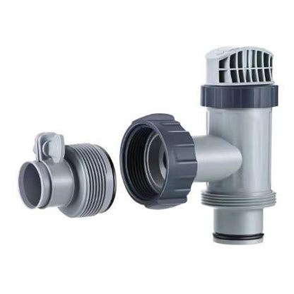 Pool Plunger Valve Hose Connector Compatible With Intex Filter Pump 28635EG 28633EG, Specification: Plunger Valve+B Model Adaptor by bashfashion