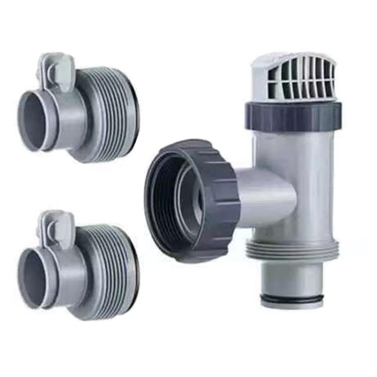 Pool Plunger Valve Hose Connector Compatible With Intex Filter Pump 28635EG 28633EG, Specification: 1 Plunger Valve+2 B Model Adaptor by bashfashion