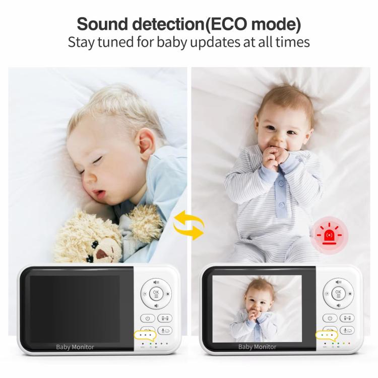 3.2 inch LCD Wireless Video Baby Monitor 2 Way Audio Talk Night Vision Surveillance Security Camera US Plug by bashfashion