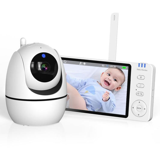 5 inch 1080P HD Baby Watcher Baby Monitor Camera UK Plug by bashfashion