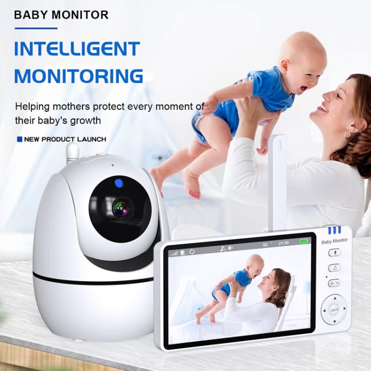 5 inch 1080P HD Baby Watcher Baby Monitor Camera AU Plug by bashfashion