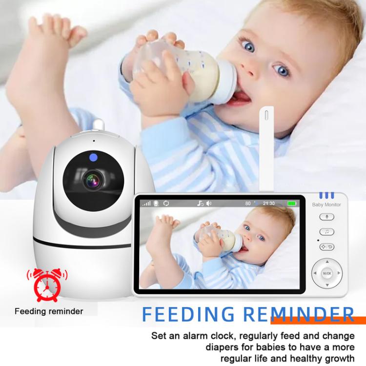 5 inch 1080P HD Baby Watcher Baby Monitor Camera US Plug by bashfashion