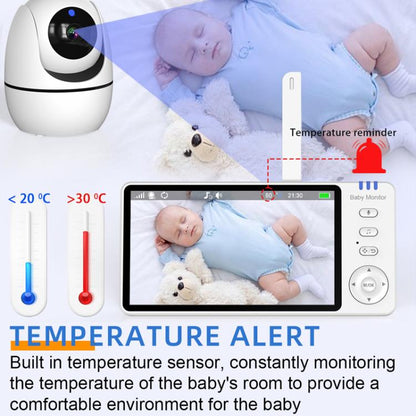 5 inch 1080P HD Baby Watcher Baby Monitor Camera AU Plug by bashfashion