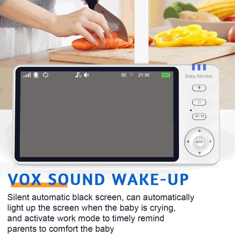 5 inch 1080P HD Baby Watcher Baby Monitor Camera UK Plug by bashfashion