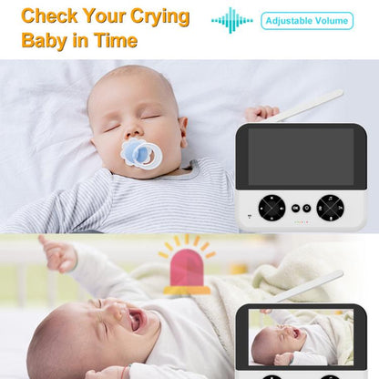 4.3 Inch IPS HD Display 720P Baby Monitor EU Plug by bashfashion