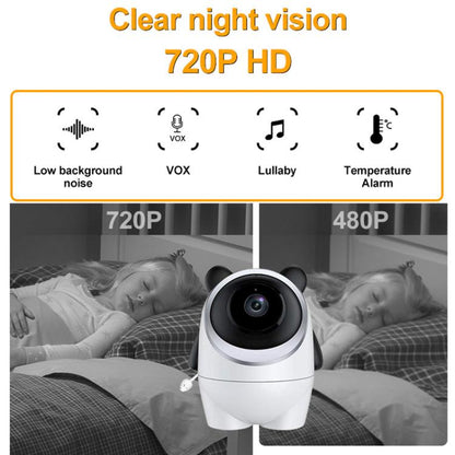 4.3 Inch IPS HD Display 720P Baby Monitor EU Plug by bashfashion