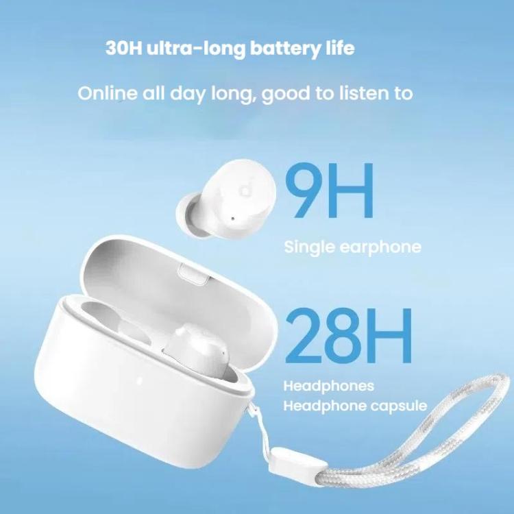 ANKER A3948 Wireless Bluetooth Earphones SoundCore A25i Candy Bin Long Life Gaming Music Earphones(White) by ANKER