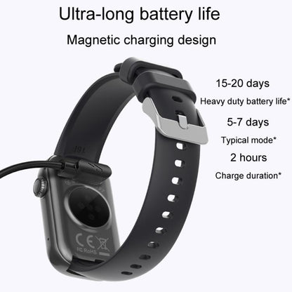 QS50 1.47inch TFT Screen Smart Wristband Support Bluetooth Calling / Oxygen Detection / Sleep Detection / Heart Rate Detection(Pink) by bashfashion