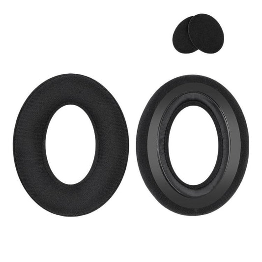 2pcs For Sennheiser HD545 / HD565 / HD580 / HD600 / HD650 Earphone Cover Sponge Earmuffs With Tuning Foam, Material: Gold Velvet-Patchwork by bashfashion