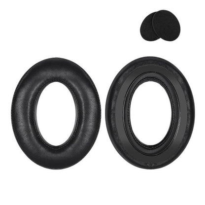 2pcs For Sennheiser HD545 / HD565 / HD580 / HD600 / HD650 Earphone Cover Sponge Earmuffs With Tuning Foam, Material: Lambskin-Patchwork by bashfashion