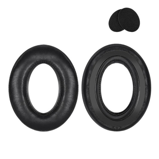 2pcs For Sennheiser HD545 / HD565 / HD580 / HD600 / HD650 Earphone Cover Sponge Earmuffs With Tuning Foam, Material: Lambskin-Patchwork by bashfashion