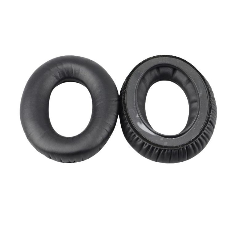 2pcs For Sennheiser HD545 / HD565 / HD580 / HD600 / HD650 Earphone Cover Sponge Earmuffs With Tuning Foam, Material: Protein Leather-Patchwork by bashfashion