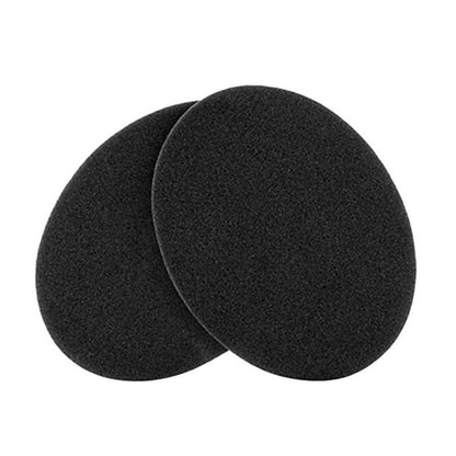 2pcs For Sennheiser HD545 / HD565 / HD580 / HD600 / HD650 Earphone Cover Sponge Earmuffs With Tuning Foam, Material: Protein Leather by bashfashion