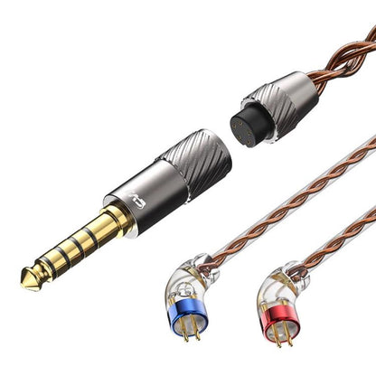 CVJ VS400 Interchangeable Audio Plug Oxygen-Free Copper Headphone Upgrade Cable, Style: 4.4mm 0.78mm by CVJ
