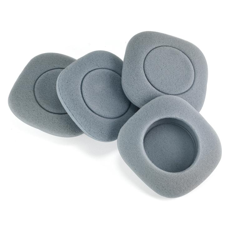 4pcs /Pack Foam Ear Pads For Logitech H150 / H130 / H250 Headphones(Gray) by bashfashion