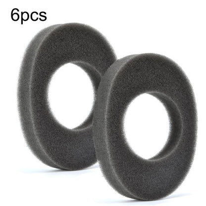 6pcs /Pack Ear Cushions For 3M WorkTunes Connect Series Headphones Noise Isolating Foam Pads, Spec: Hollow Type by bashfashion