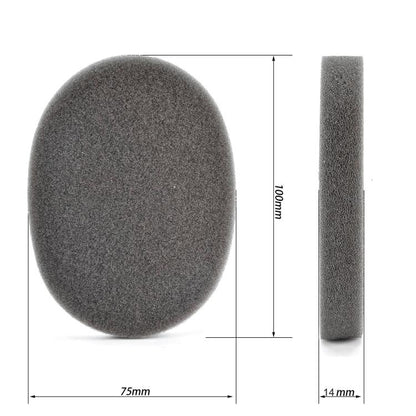 6pcs /Pack Ear Cushions For 3M WorkTunes Connect Series Headphones Noise Isolating Foam Pads, Spec: Solid Type by bashfashion