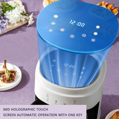 8L Air Fryer Household Multi-Function Large Capacity Oil-Free Electric Fryer, Color: Black UK Plug by bashfashion