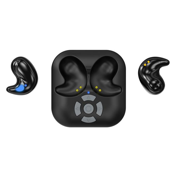 Bluetooth Sleep Earphones Video Like Remote Control E-book Page Turner(Purple) by bashfashion