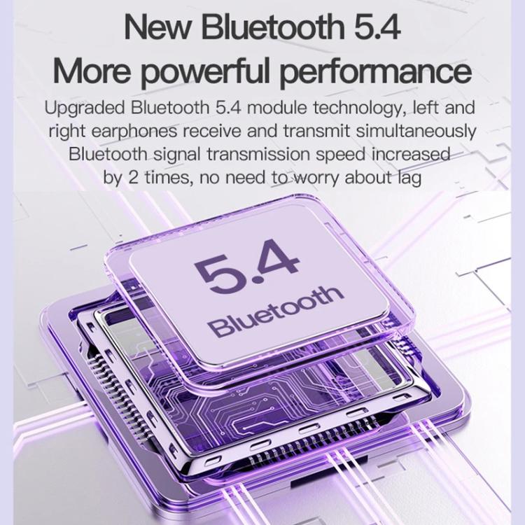 Bluetooth Sleep Earphones Video Like Remote Control E-book Page Turner(Purple) by bashfashion