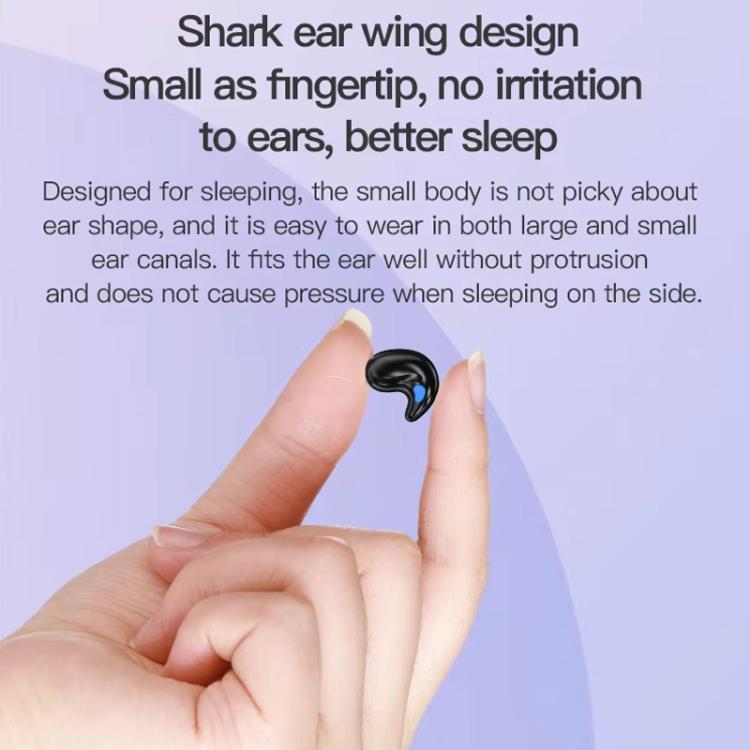 Bluetooth Sleep Earphones Video Like Remote Control E-book Page Turner(Purple) by bashfashion