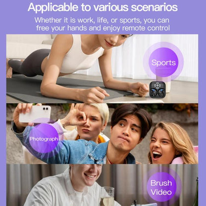 Bluetooth Sleep Earphones Video Like Remote Control E-book Page Turner(Skin Color) by bashfashion