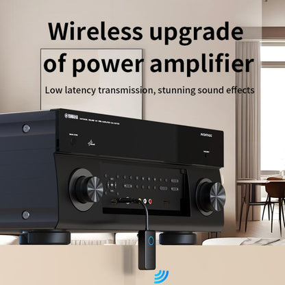 2-In-1 Bluetooth 5.4 Audio Adapter Transmitter/Receiver 3.5mm AUX For Car/TV/Headphones by bashfashion