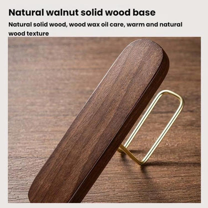 Walnut Wood Coffee Filter Paper Holder Household Filter Paper Box Solid Wood Storage Stand by bashfashion