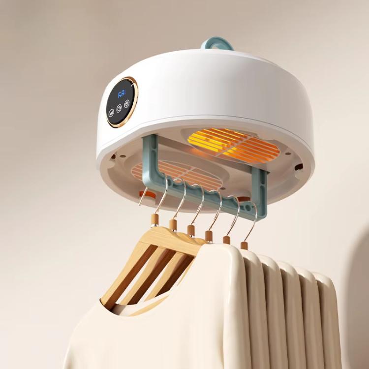 600W Smart Touch Control Foldable Clothes Dryer Portable Laundry Dry Machine with LED Display, Adjustable Temperature & Timer EU Plug by bashfashion