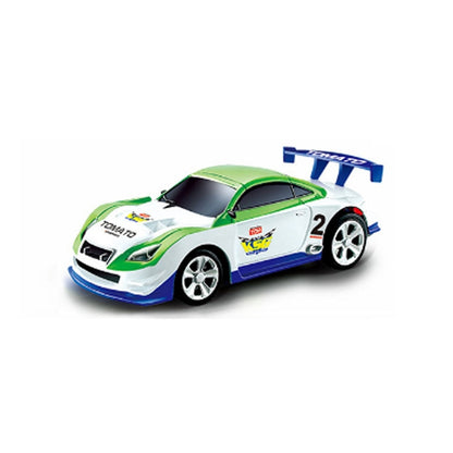 Coke Can Mini RC Car Radio Remote Control Micro Racing Car(Green+White) by bashfashion