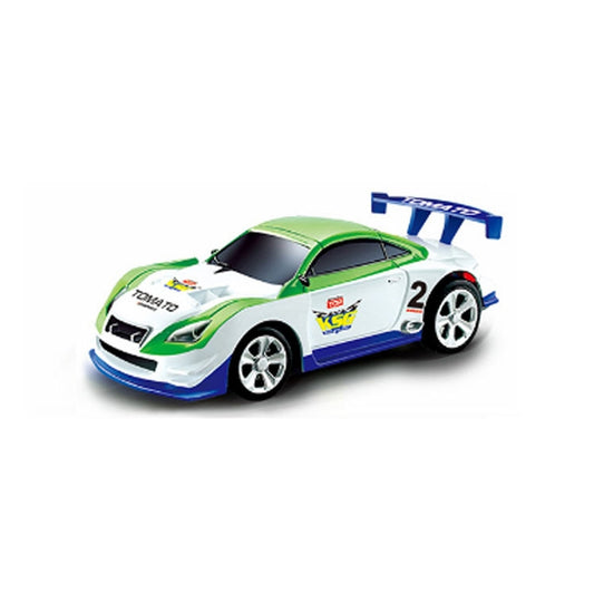 Coke Can Mini RC Car Radio Remote Control Micro Racing Car(Green+White) by bashfashion