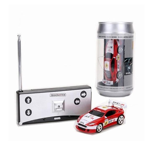 Coke Can Mini RC Car Radio Remote Control Micro Racing Car(Red) by bashfashion