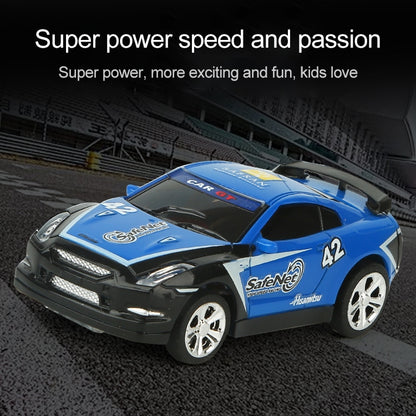 Coke Can Mini RC Car Radio Remote Control Micro Racing Car(Black+Orange) by bashfashion