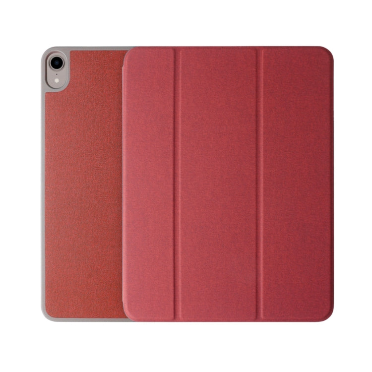 Mutural Exquisite Series Cloth Texture PU+TPU Leather Case for iPad Pro 12.9 inch (2018), with 3-Fold Holder & Pen Slot & Sleep & Wake-up Function by Mutural